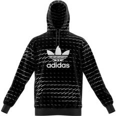 Adidas Mono Hoodie" Gr. Black White"