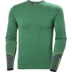 Helly Hansen Men's Lifa Merino Midweight Crew Layer Grön