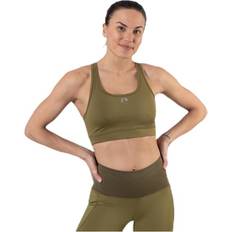 Mujer - Verde Sujetadores Newline Essential Bra Top Green Female