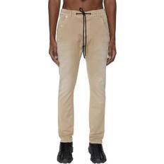 Diesel Tapered 2030 D-Krooley Joggjeans Jeans Uomo Beige