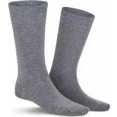 Herren - Silbrig Socken Kunert Herren Socken Richard druckfreier Bund Silver-mel. 39/42