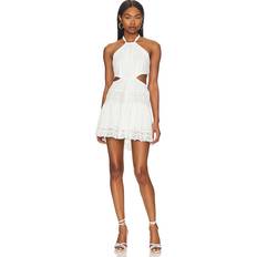 Vestido midi Vestidos LoveShackFancy Bohima Dress - True White