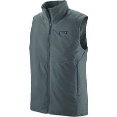 Green - Men Vests Patagonia Men's Nano-AirR Light Vest Black