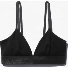 Tencel Bras CDLP Women's Triangle Bralette Black Black