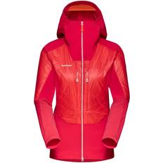 Mammut Damen Eisfeld So Hybrid Hoodie Jacke rot