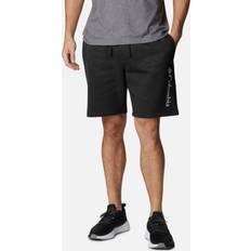 Short Shorts Columbia Herren Trek Short Wander-Shorts, Black, White Vertical Logo