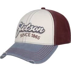 Tricolour Vintage Distressed Cap cream white One