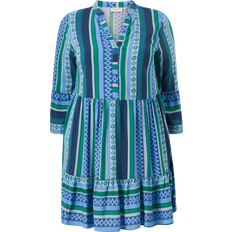 Mujer - Recto Vestidos Only CARMAKOMA Marrakesh Dresses Blue