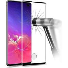 Prio 3D Samsung Galaxy S10 Härdat Glas Skärmskydd Svart