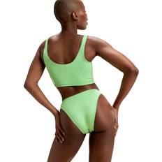 Speedo Dam Bikinis Speedo – Grön bikiniunderdel med hög benskärning-Grön/a