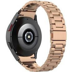 Samsung galaxy watch fe Bracelet En Acier Inoxydable Élégante Samsung Galaxy Watch 4/Watch4 Classic/Watch5/Watch6/Watch FE/Watch7 - Rose Doré