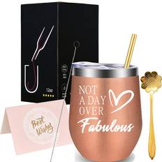 Gold Travel Mugs J&Y Full Set Rose Day Over Fabulous Travel Mug