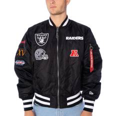 Mens raiders New Era NFL Las Vegas Raiders MA-1M men's bomber jacket