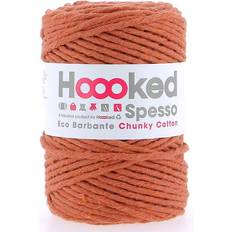 Hoooked Garn Chunky Cotton 500g rust