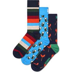 Happy Socks Herren Unterwäsche Happy Socks 3er Pack Wurst And Beer Crew Geschenkset