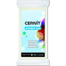 Cernit 1-Piece Clay N1 500 G Opaque White, Opaque White