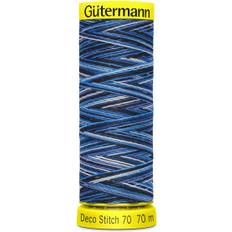 Blue Sewing Thread Gutermann Multicolour Deco Stitch 70 Thread 9962