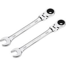 Combination Wrenches Unique Bargains 6mm Flex-Head 72 Teeth Box Ended CR-V Steel 2 Pack Combination Wrench