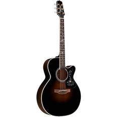 Takamine Acoustic Guitars Takamine Ef450c Thermal Top Acoustic-Electric Guitar Transparent Black Sunburst