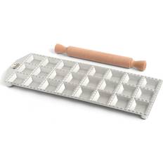 Ravioli tallerken, firkantede ravioli