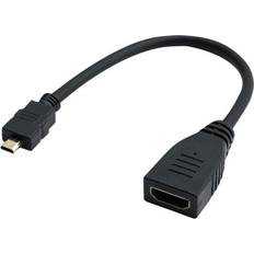Micro hdmi til hdmi kabel ELETRA HDMI - Micro HDMI F-M Adapter