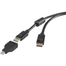 Renkforce Mini-display-port DisplayPort Mini DisplayPort-stik 3m