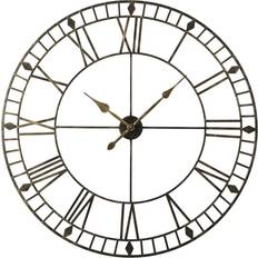 Home Garden Direct Vintage Large Wall Clock