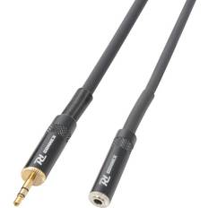 Jack-forlænger kabel "god kvalitet" Stereo Jack stereoanlæg kvinde
