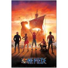 Multikleur Posters Grupo Erik One Piece Netflix Straw Hat Pirates