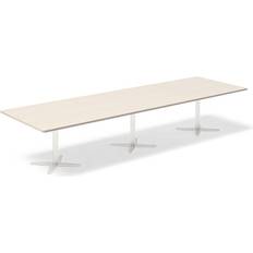 Hvid Bordplader Ergoff Konferencebord DNA, Birk Bordplade