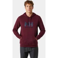 Uomo - Viola Top Helly Hansen Felpa con cappuccio Uomo Logo - Rouge