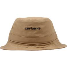 Carhartt WIP Script Bucket Hat Cotton Canva Dusty Brown Black
