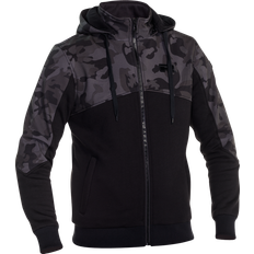 Cappuccio Staccabile Top Richa Titan Core Camo Felpa con cappuccio e zip da moto nero grigio dimen