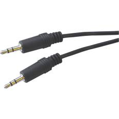 Electrovision Standard Stereo Jack Plug to Stereo Jack Plug Lead - Lead Length m 1.20