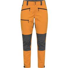 Dam - Friluftsbyxor - Gula Haglöfs Mid Standard Pant Women Desert Yellow/Magnetite