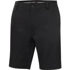 Black - Golf Clothing Calvin Klein Bullet Regular Fit Stretch Short Black