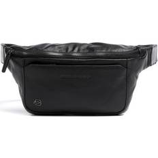 Piquadro Black Fanny Belt bag black black