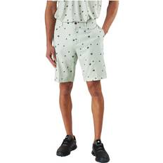 Golf - Wit Shorts adidas Ultimate 365 Allover Print Golf Shorts - Linen Green/Shadow Green/Impact Yellow