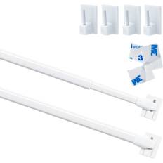 2Pcs Net Curtain Rods