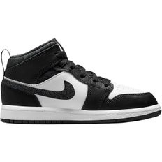 NIKE Air Jordan 1 Mid SE PS - Off Noir/White/Black/Black