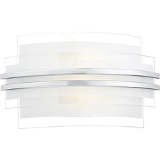 Transparent Wall Lamps Dar Lighting SEC072 Sector Double Wall light