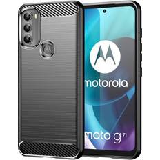 Hurtel Kolfodral Flexibelt skyddsfodral Motorola Moto G71 5G svart