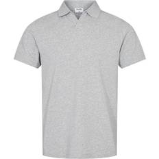 Filippa K Pikéskjorter Filippa K Soft Lycra Polo Tee Light Grey Melange Grå