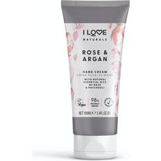 I love... Handkrämer I love... Naturals Rose & Argan Fuktgivande handkräm