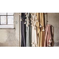 Pläd Lolly Korall/Beige