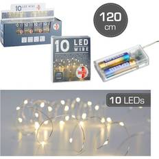 Warm Wit Snoerlichten en lichtstrips 10LED Light Grey/White