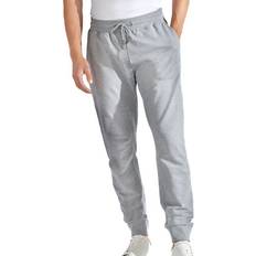 Bread & Boxers Bukser Bread & Boxers Loungewear Pants Grey Melange