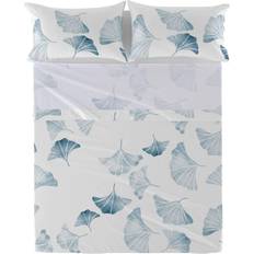 Ginkgo Sabana 260x270 Cama 180/200 - Multi Funda nórdica Blanco, Azul (200x140cm)