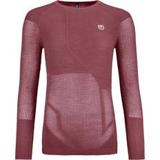 Ortovox Damen Basisschicht Ortovox Damen Merino Thermovent Longsleeve rot