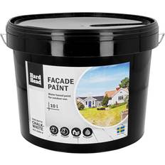 Målarfärg HARD HEAD Fasadfärg Semi matte Vit 10L
